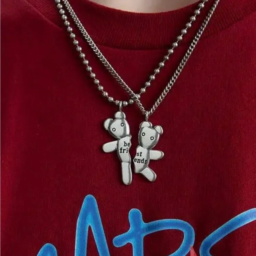 Heaven By Marc Jacobs Friendship Necklace Set In Silver 85$